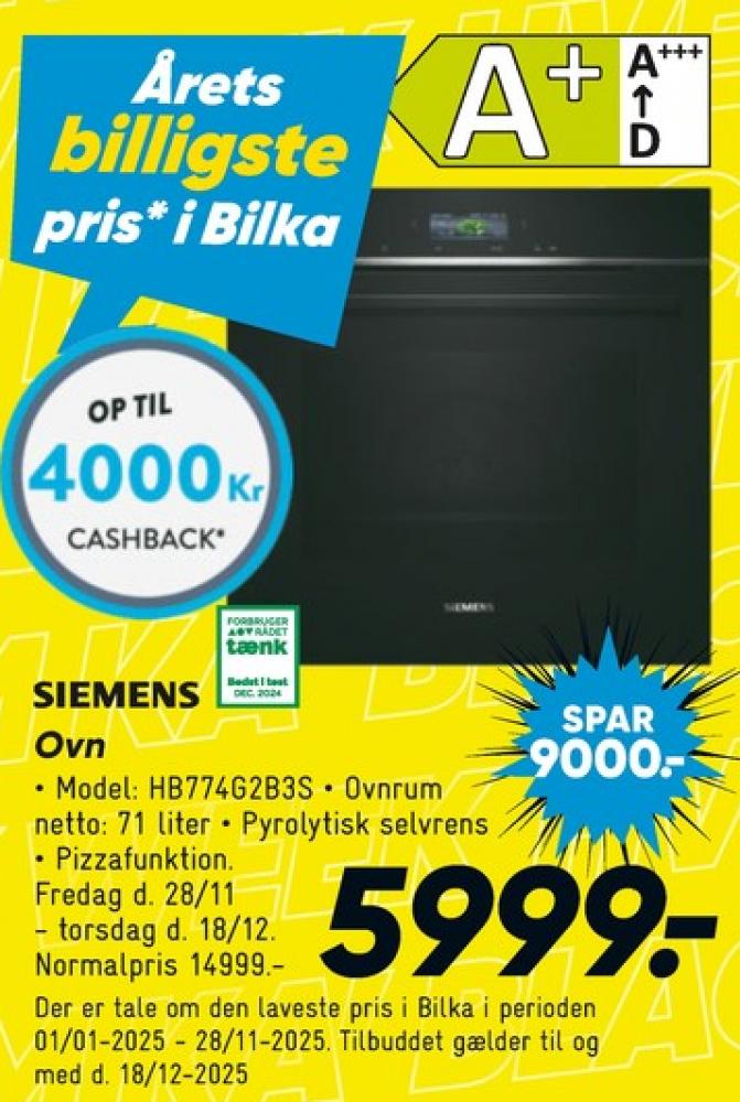 Siemens, Indbygningsovn