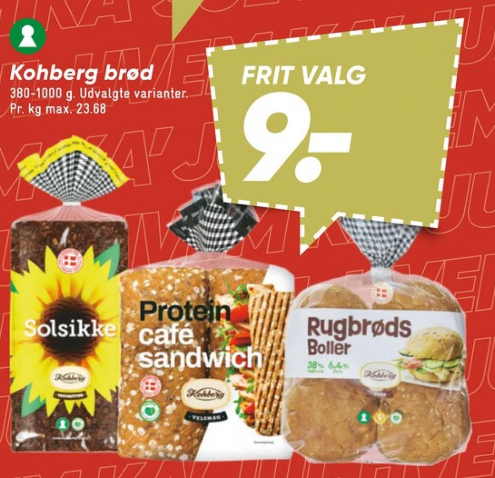 Kohberg, Solsikkerugbrød