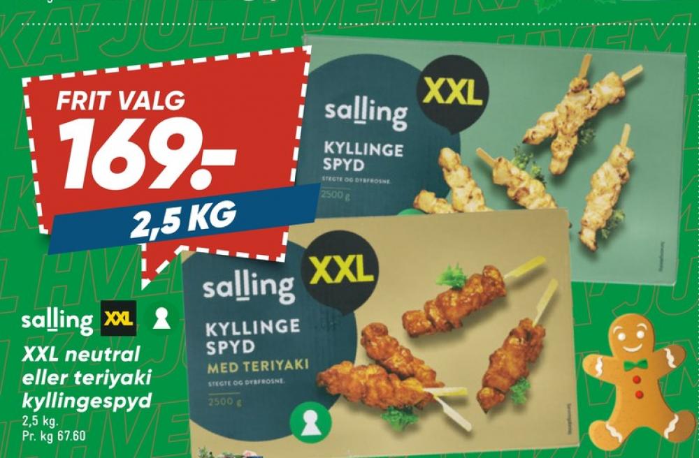 Salling, Kyllingespyd