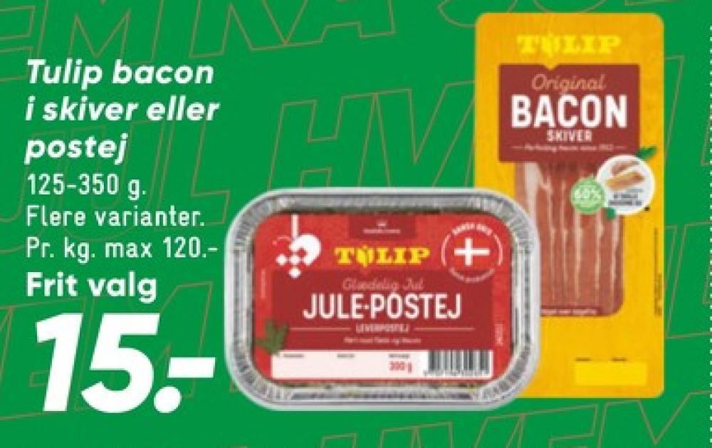 Tulip, Baconskiver