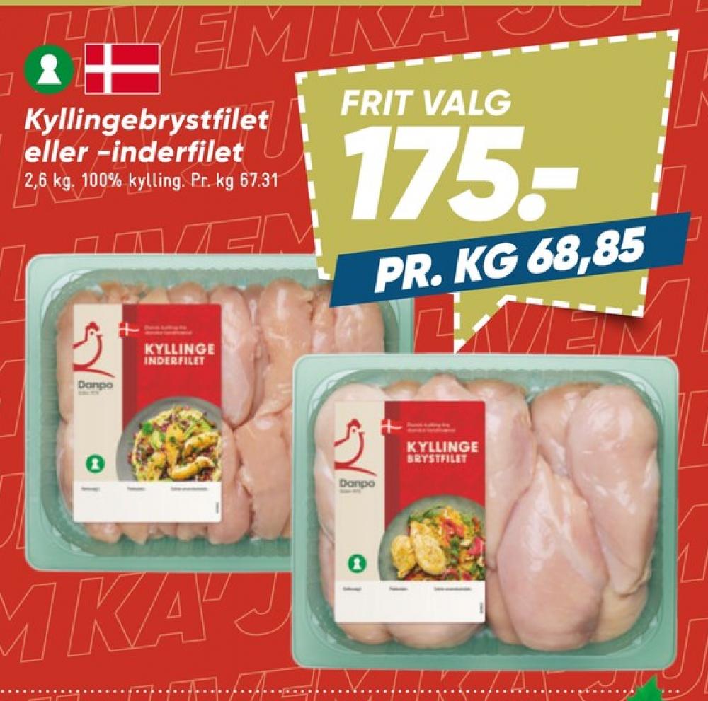 Danpo, Kyllingeinderfileter