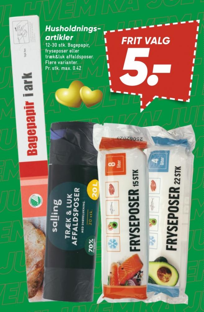 Salling, Affaldsposer