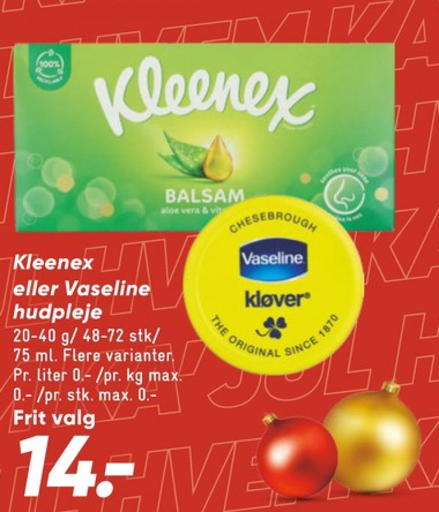 Kleenex, Lommetørklæder