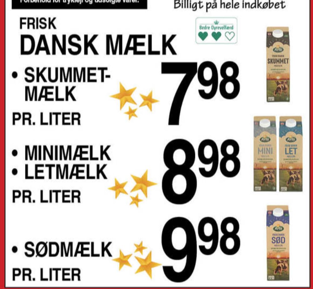 Arla, Minimælk