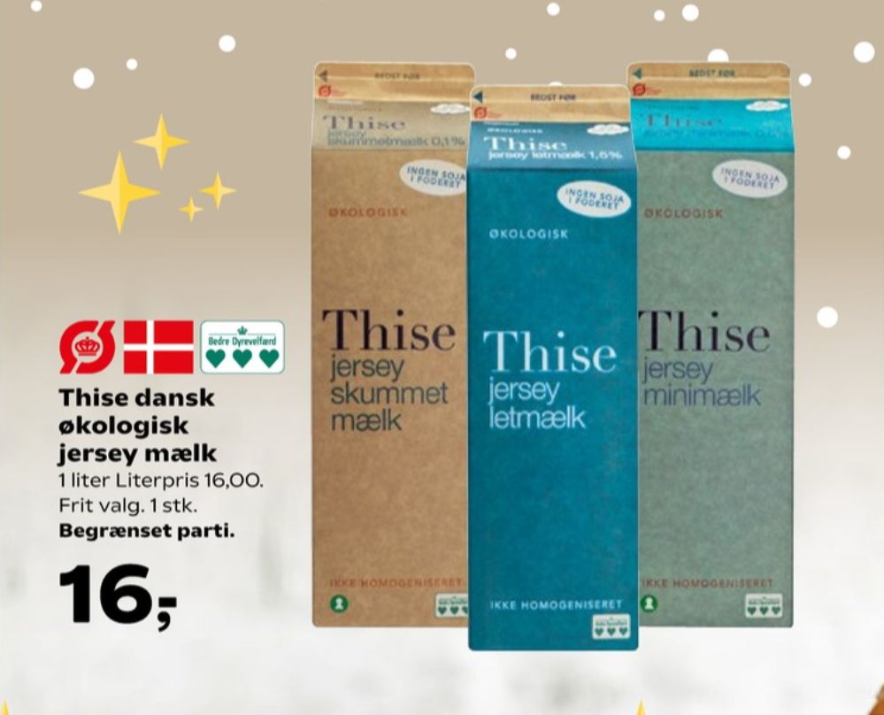 Thise, Jersey Minimælk
