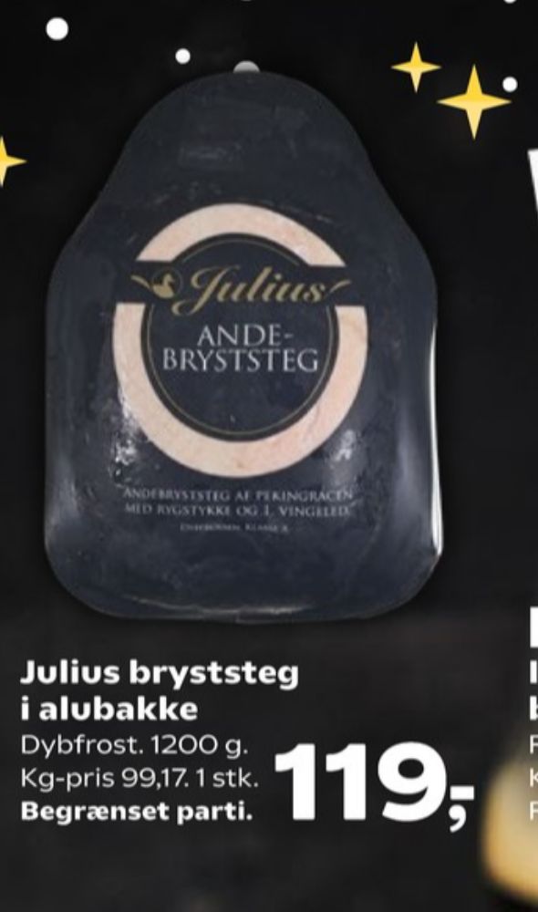 Julius, Andebryststeg