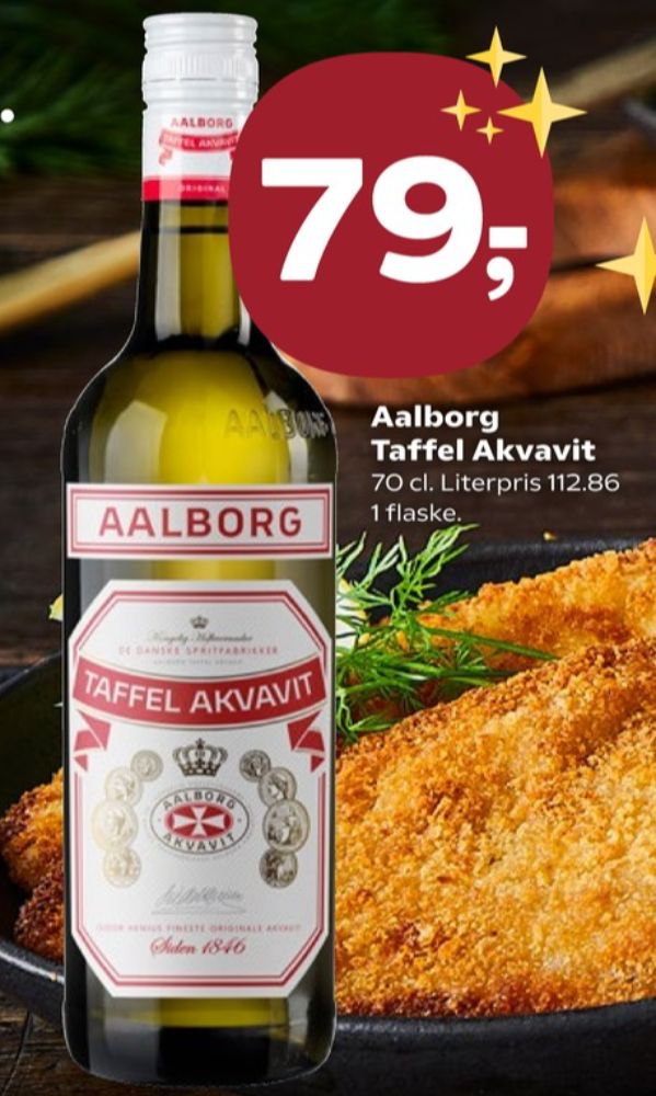 AAlborg Taffel Akvavit, Akvavit