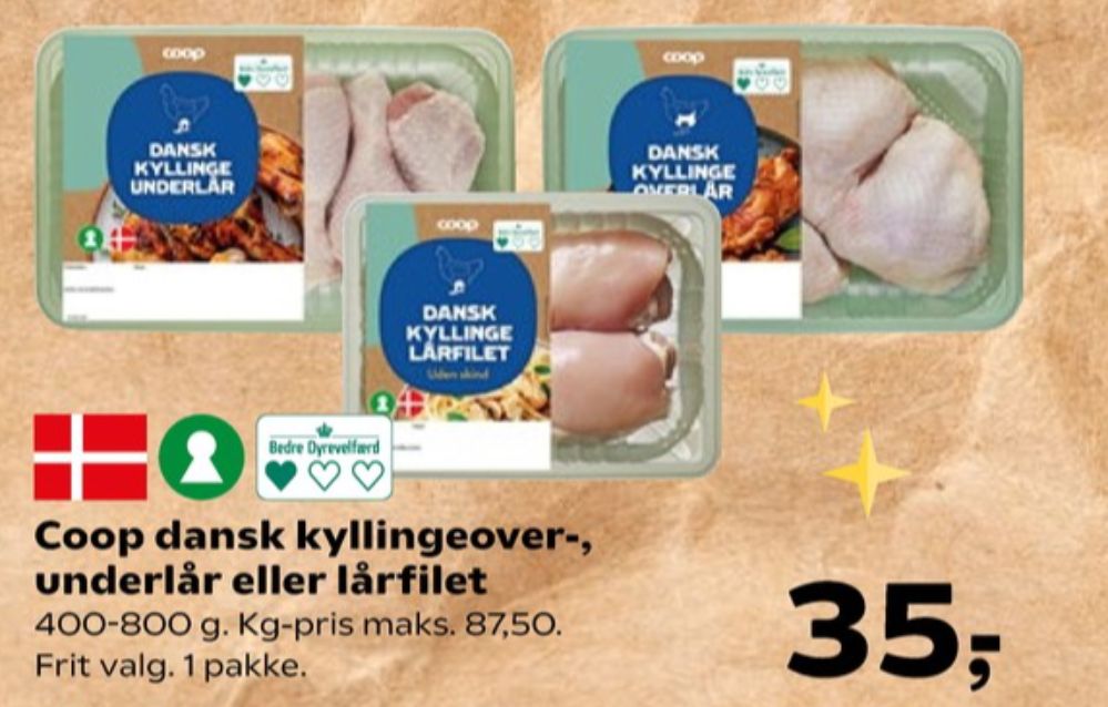 Coop, Kyllingeoverlår