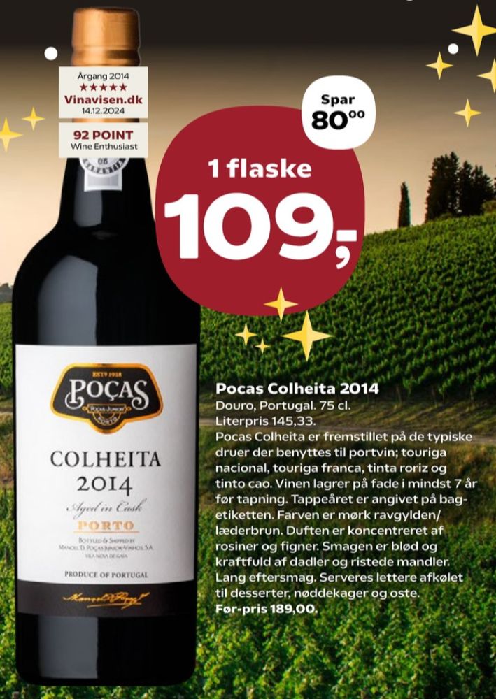 Pocas Colheita 2014, Portvin