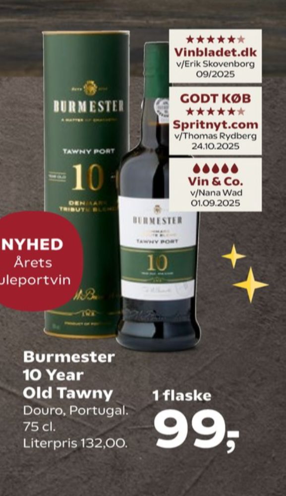 Burmester  10 YO Tawny, Portvin