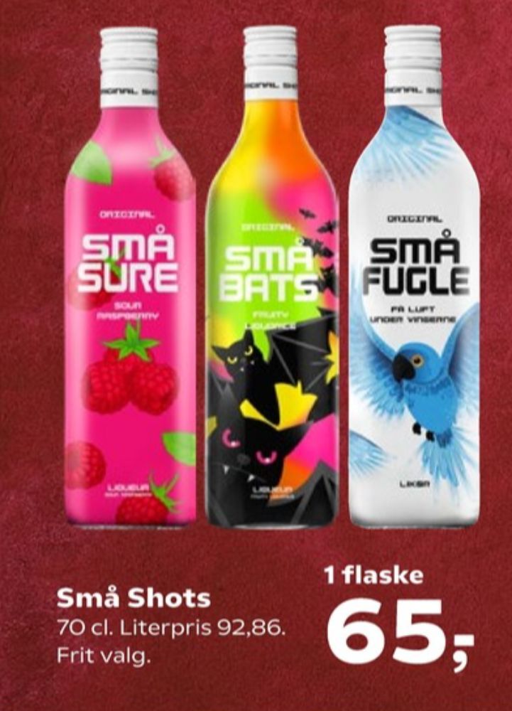 Små Sure, Shots Sour Raspberry