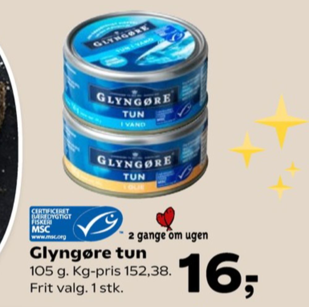 Glyngøre, Tun i vand