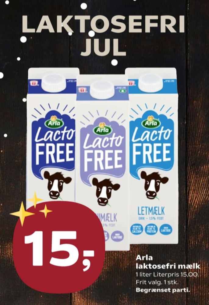 Arla Lacto FREE, Sødmælk