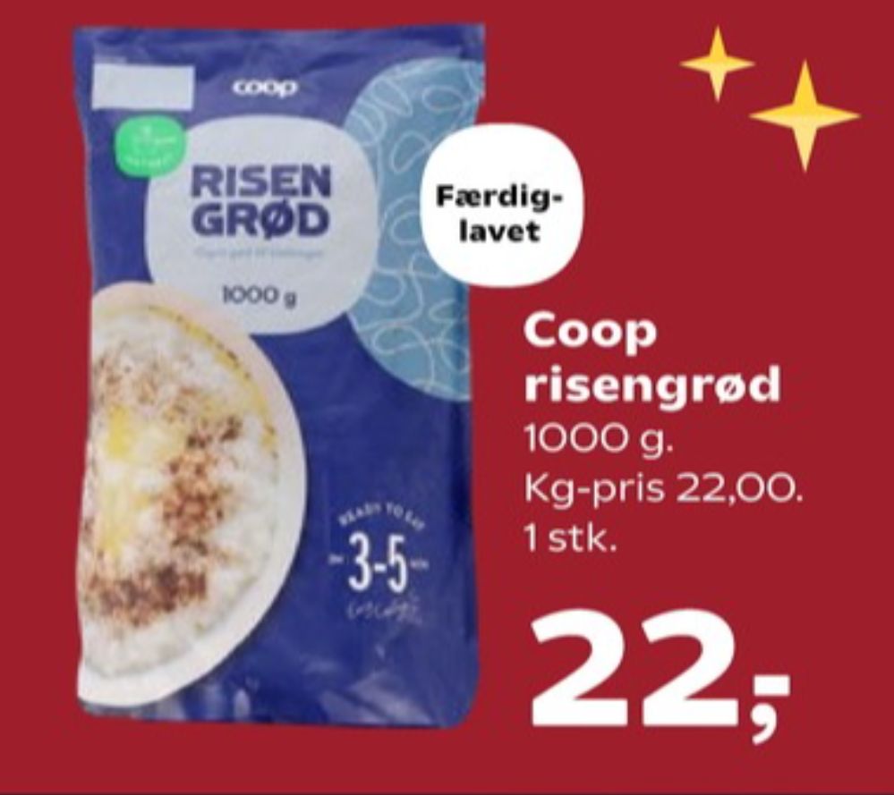 Coop, Risengrød