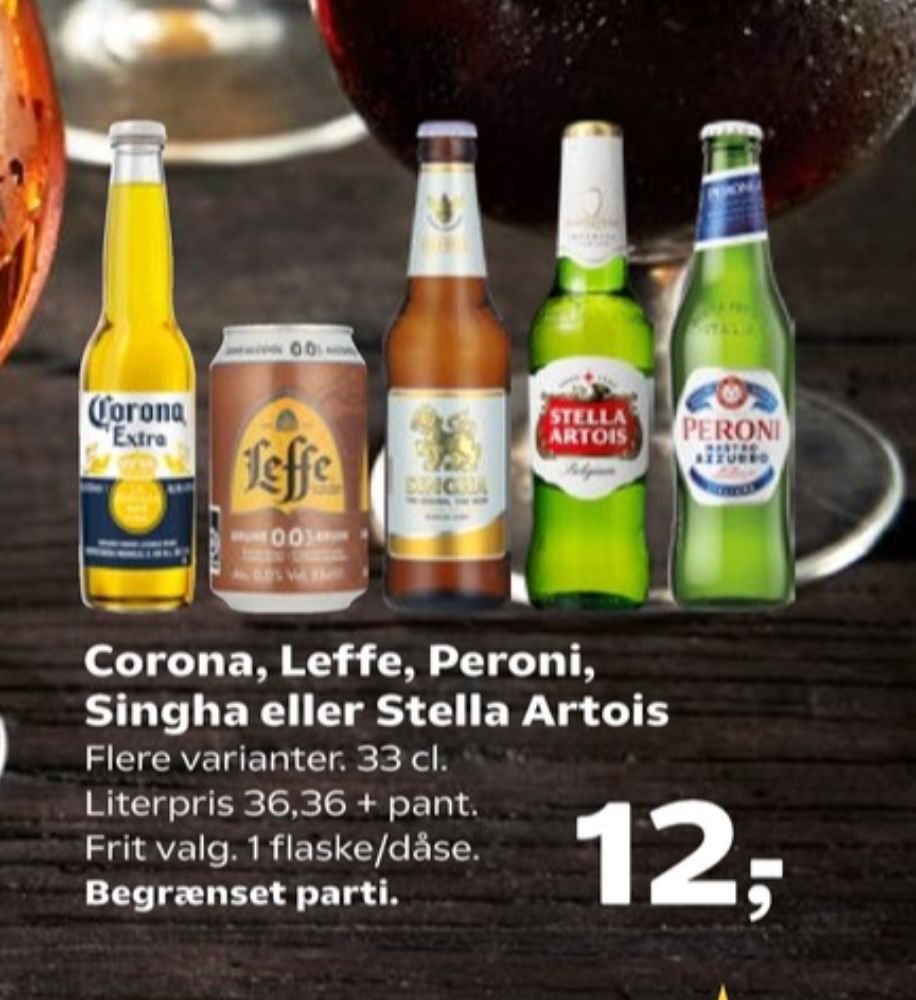 Leffe Brune 0,0%, Øl - Alkoholfri