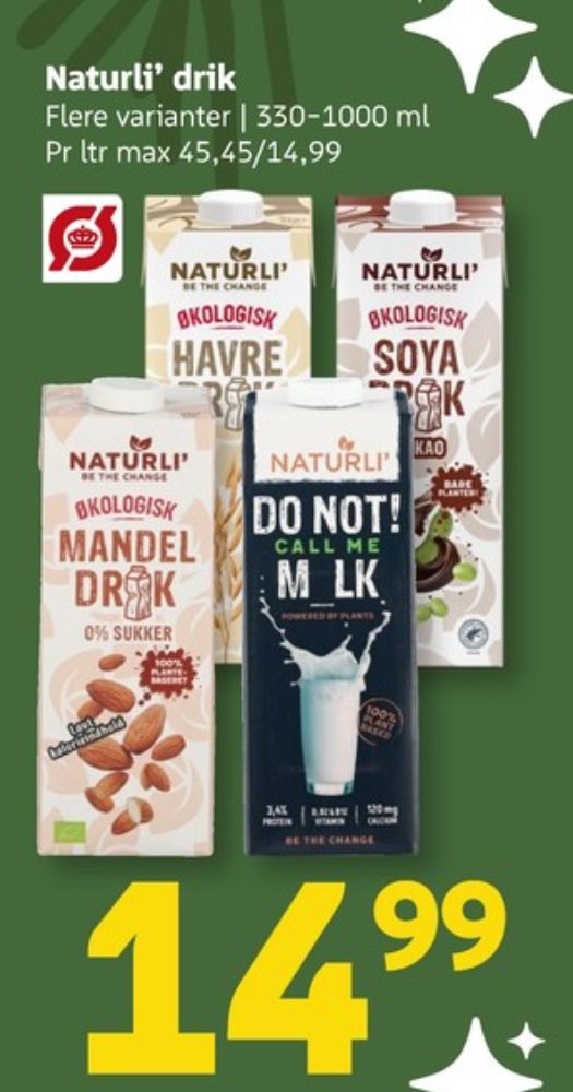 Naturli', Mandeldrik