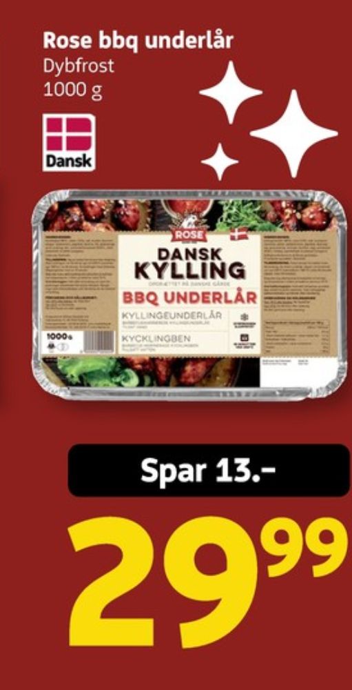 Rose, Kyllingeunderlår