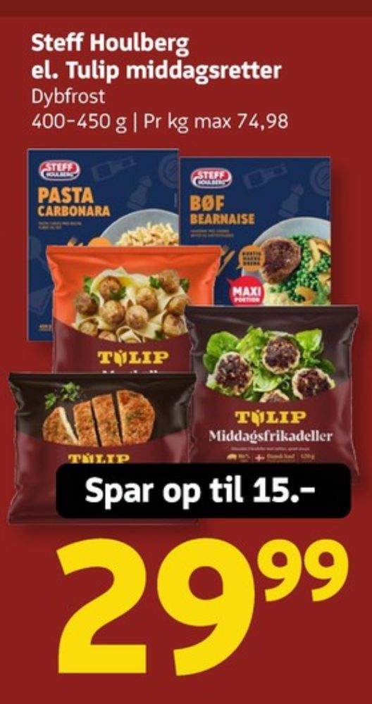 Tulip, Meatballs Spicy