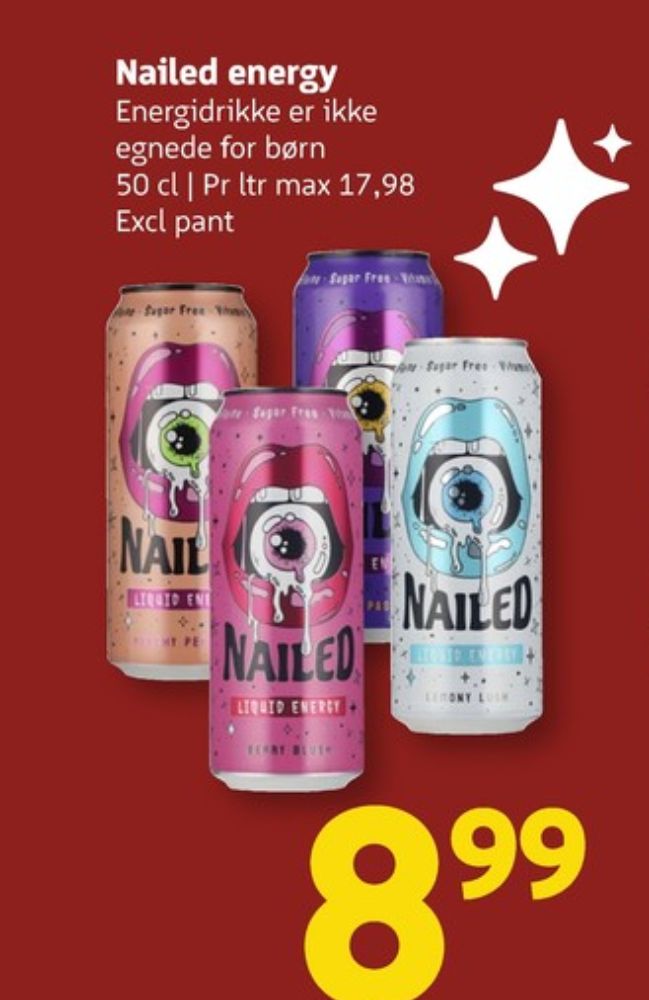 Nailed Peachy Perfect, Energidrik