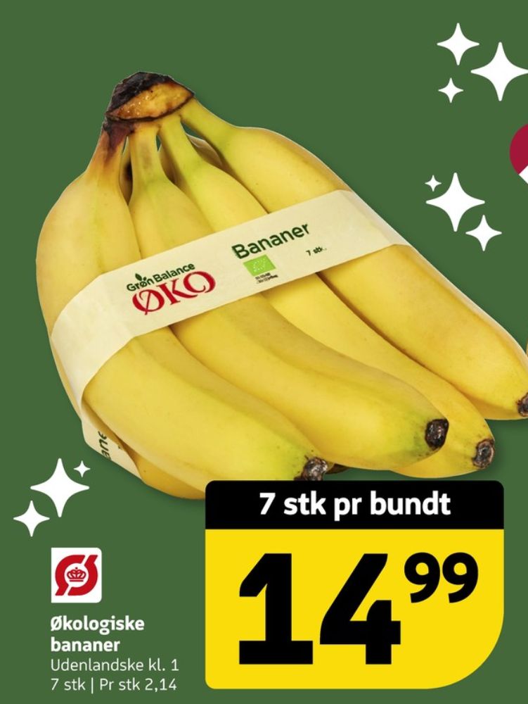 Grøn Balance, Bananer