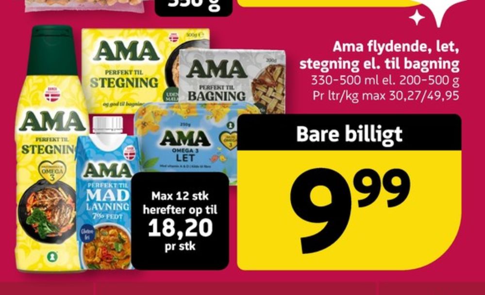 Ama, Smørbar Let
