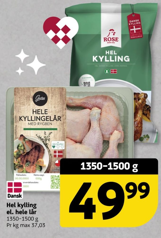 Gestus, Kyllingelår