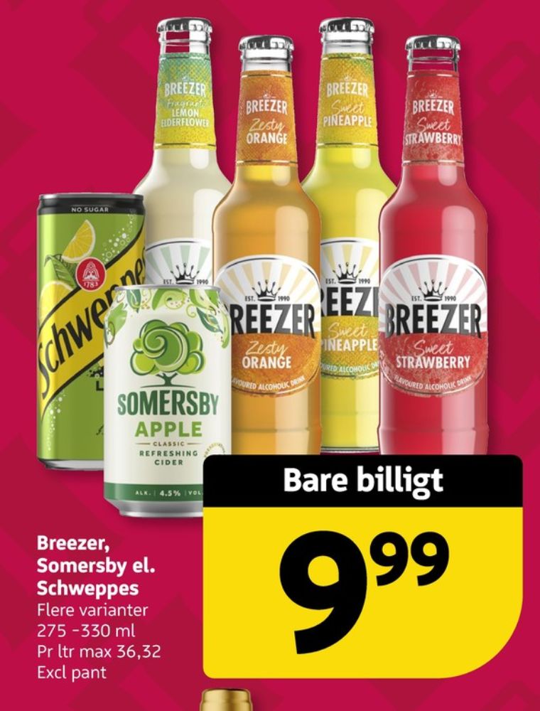 Bacardi Breezer, Zesty Orange RTD
