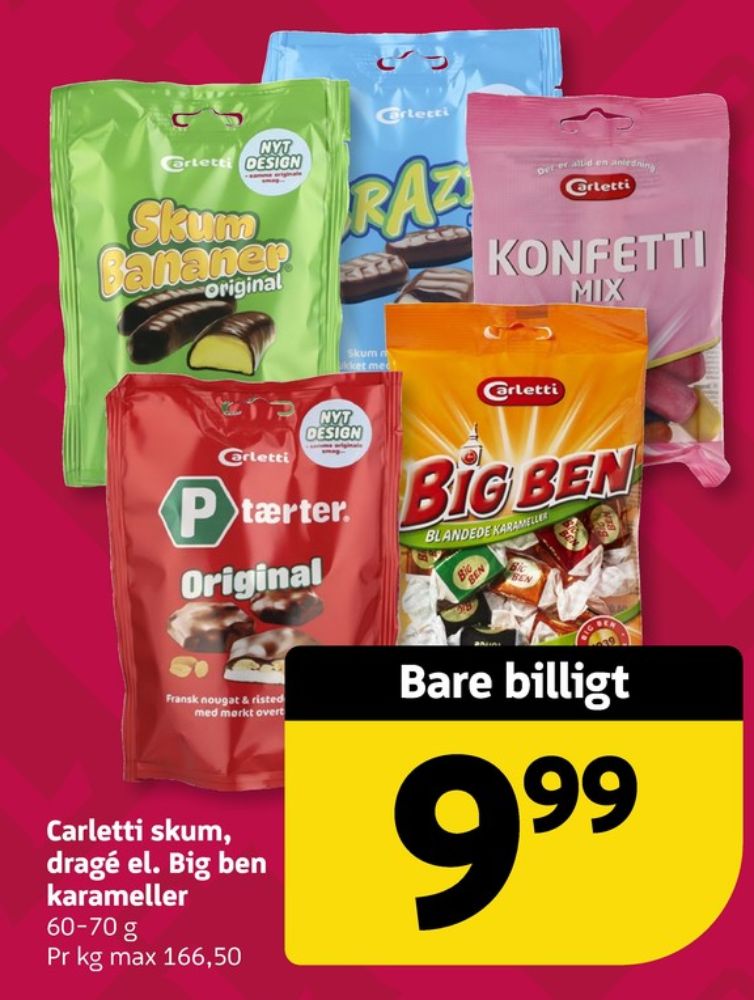 Carletti Konfetti Mix, Dragée