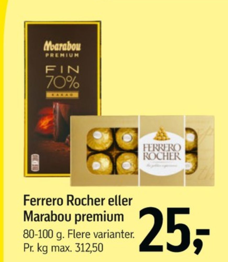 Marabou Premium, Chokoladeplade Fin 70% Kakao