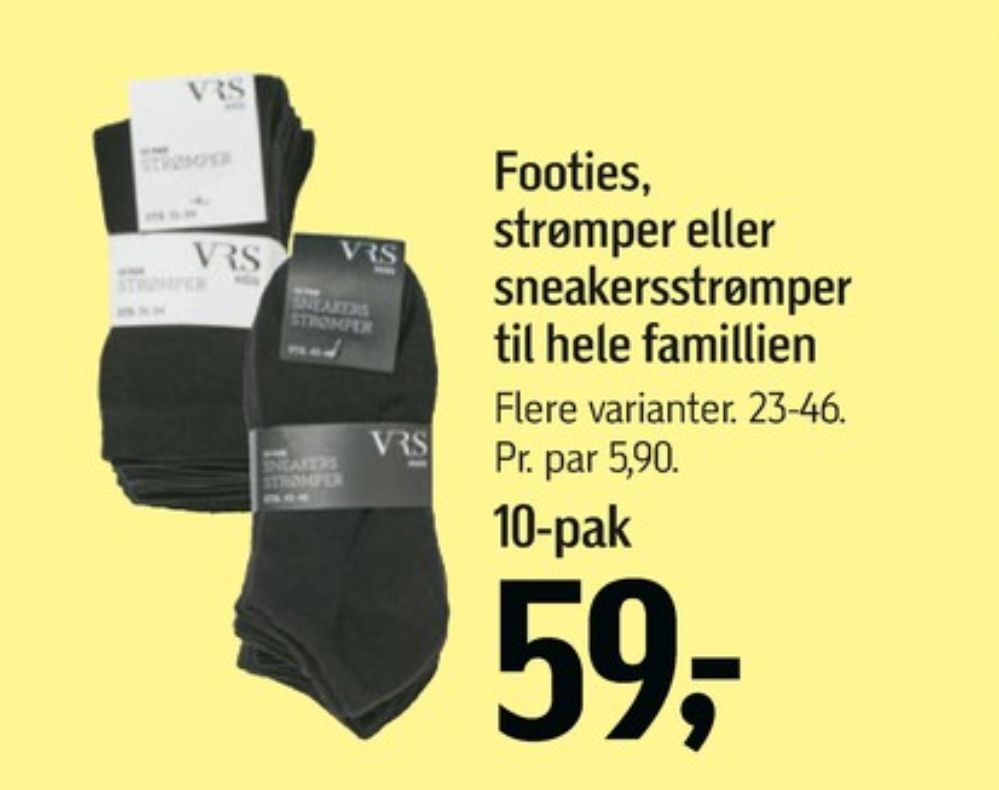 VRS, Strømper