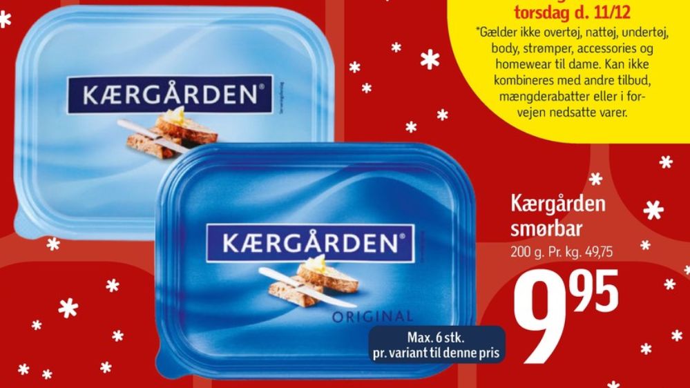 Kærgården, Smørbar