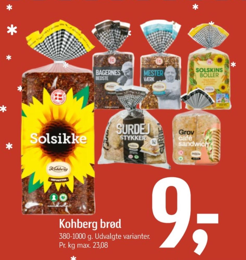 Kohberg, Solsikkerugbrød