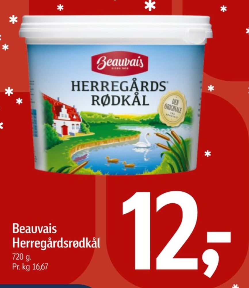 Beauvais, Rødkål-syltet