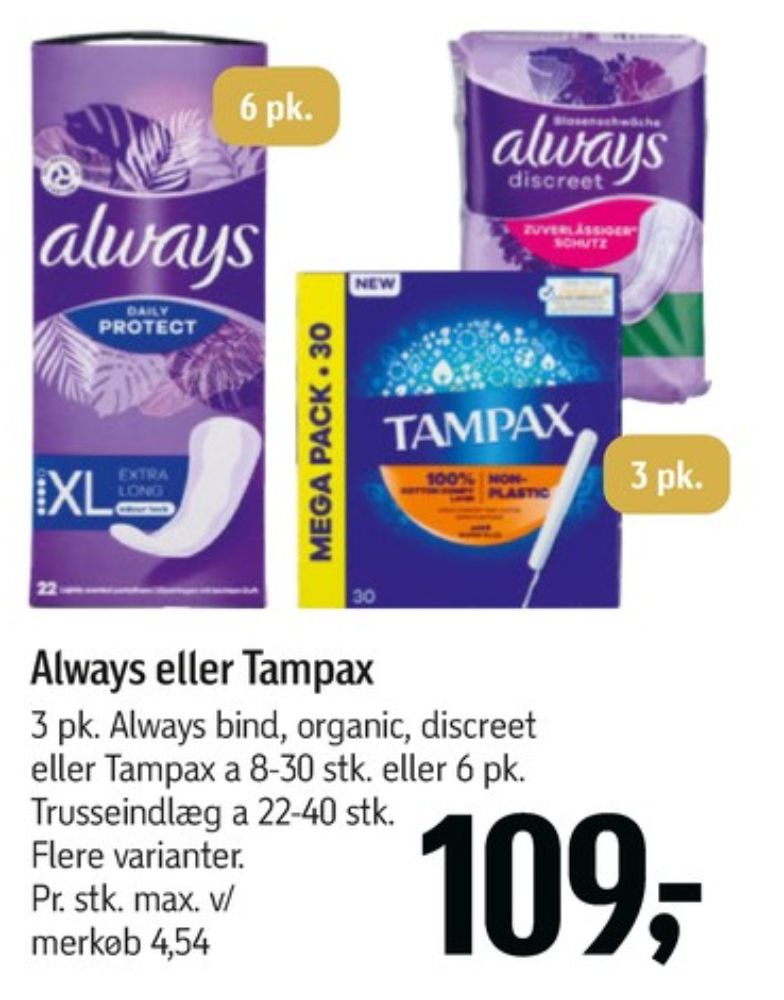 Always, Trusseindlæg