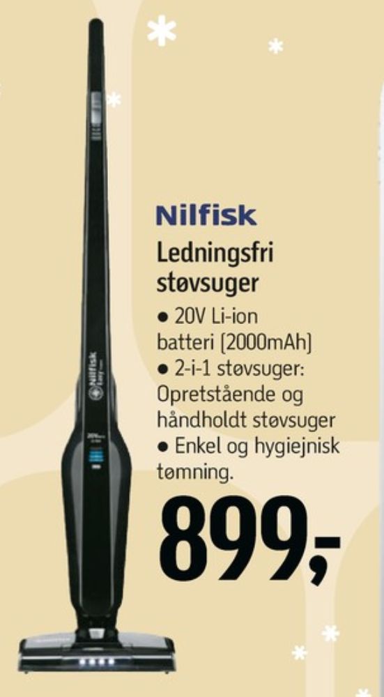 Nilfisk, Støvsuger