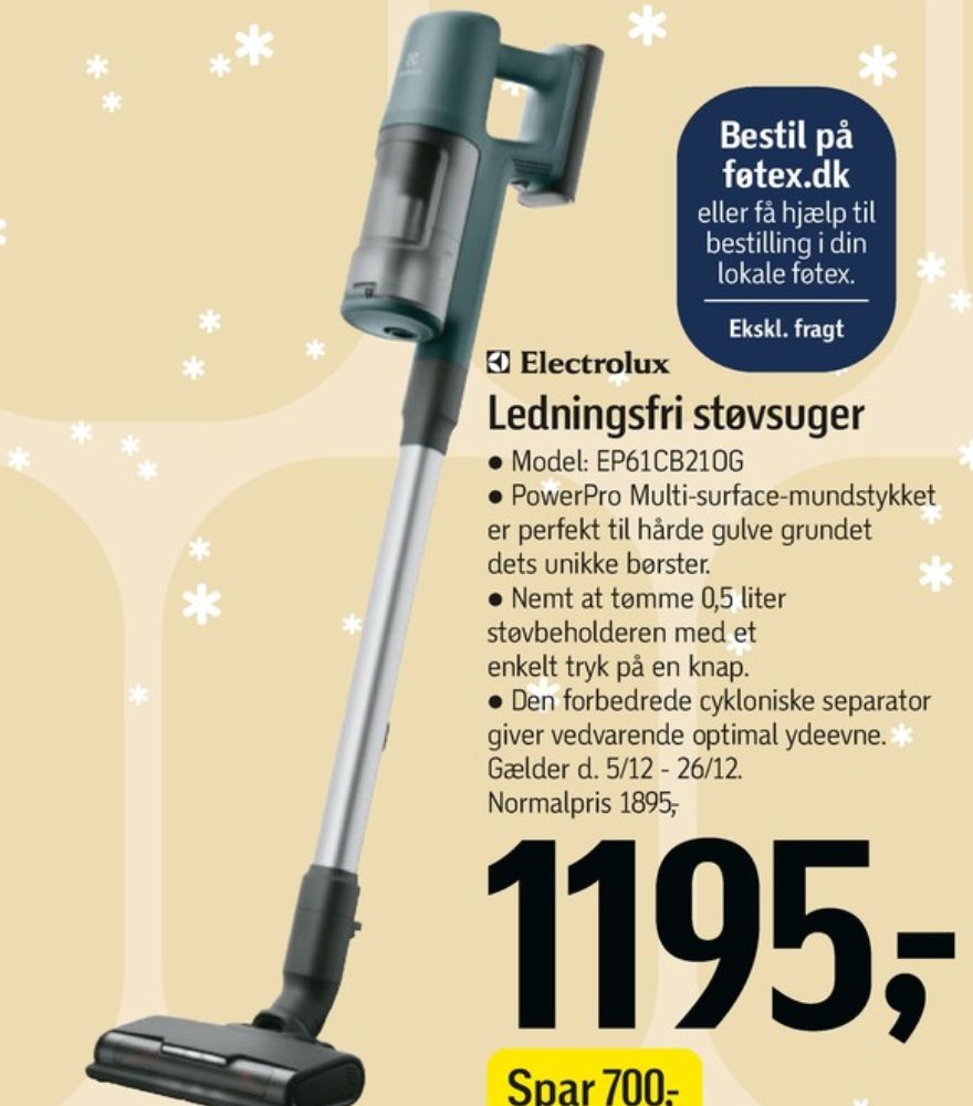 Electrolux, Støvsuger