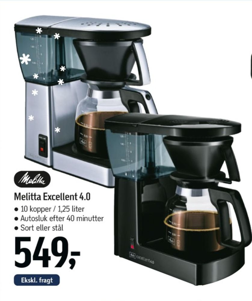 Melitta, Kaffemaskine