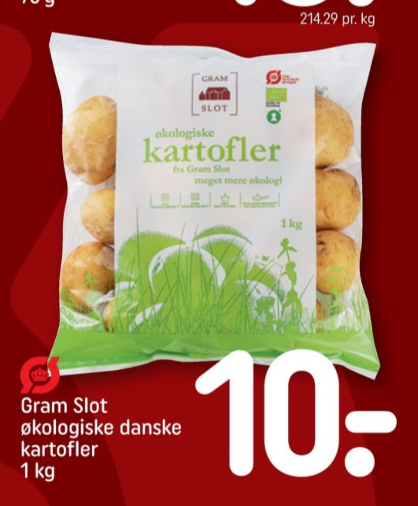 Gram Slot, Kartofler