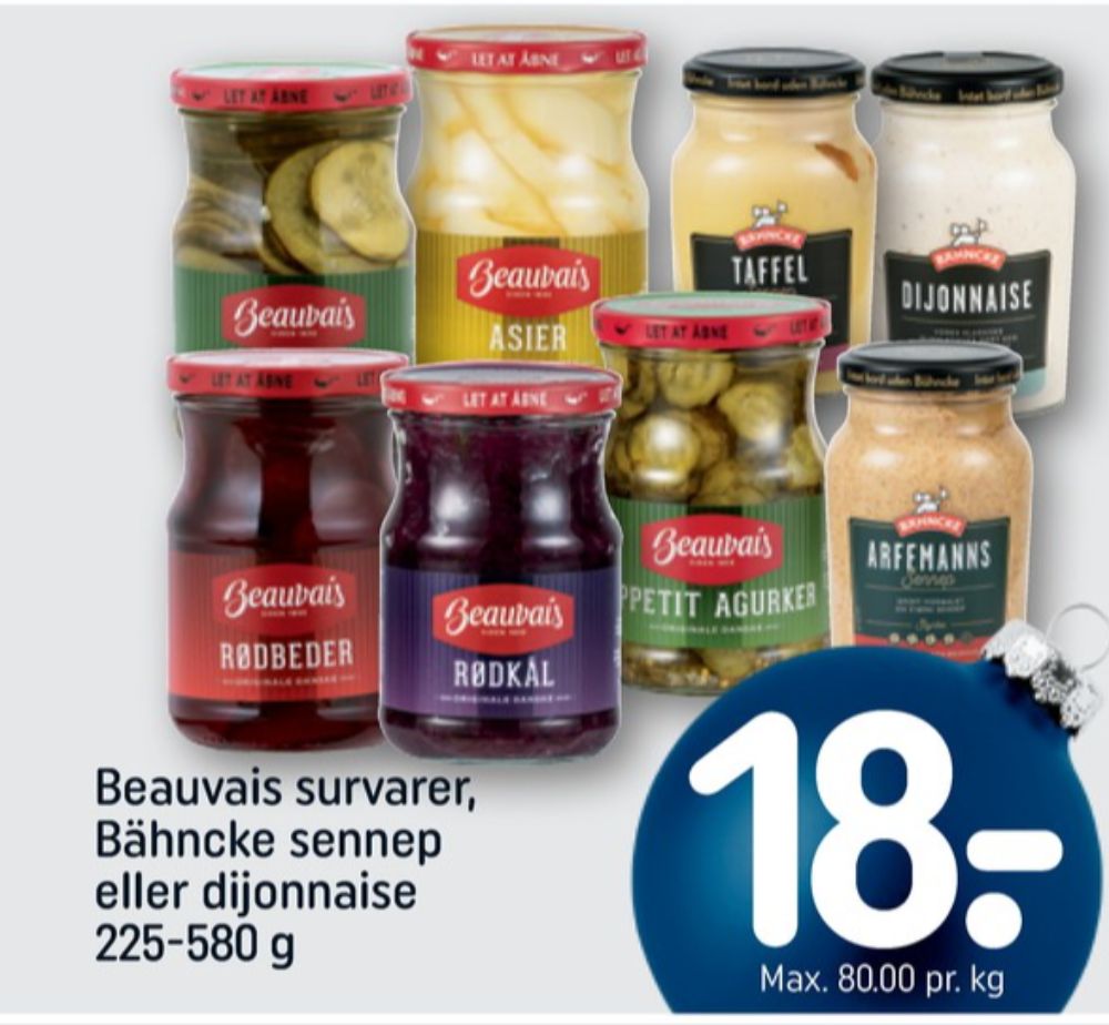 Beauvais, Appetitagurker