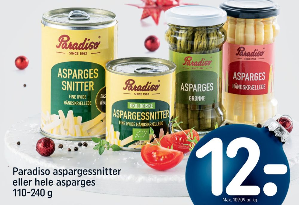 Paradiso, Asparges