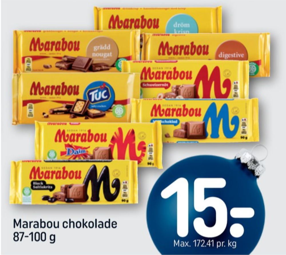Marabou, Chokoladeplade Digestive