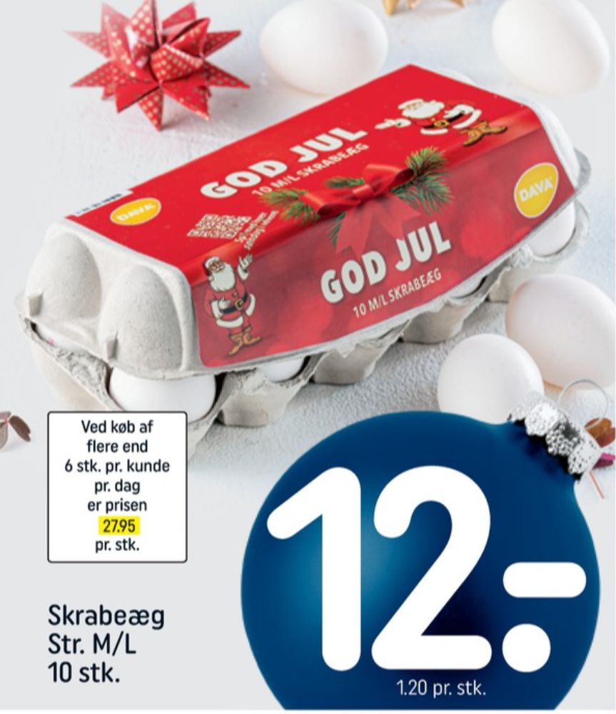 DAVA Foods, Skrabeæg M/L