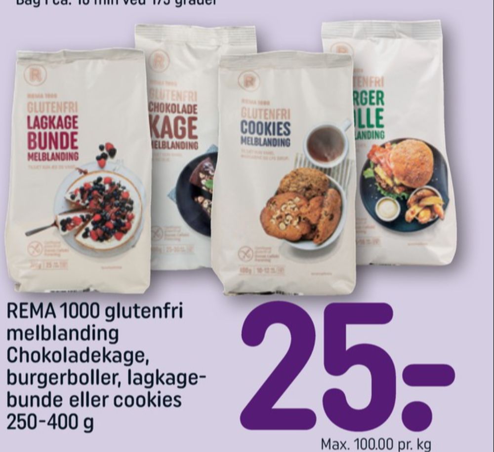 Rema 1000, Chokoladekageblanding