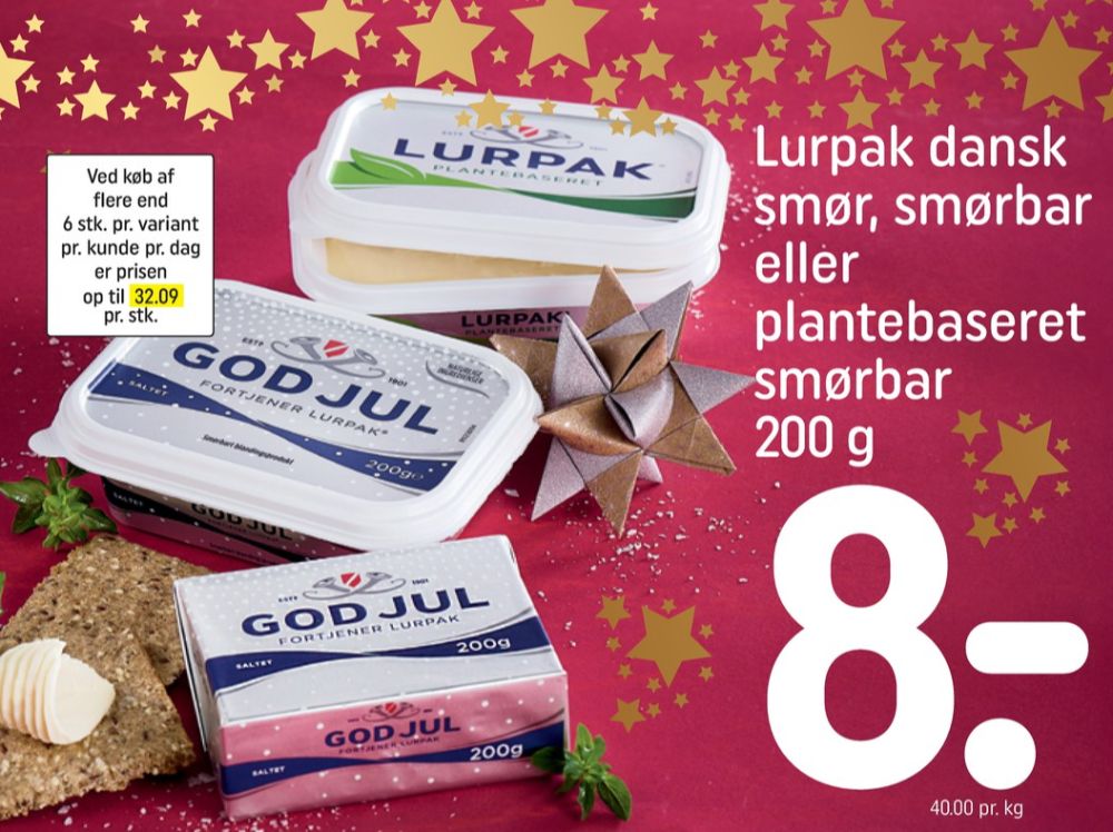 Lurpak, Smørbar