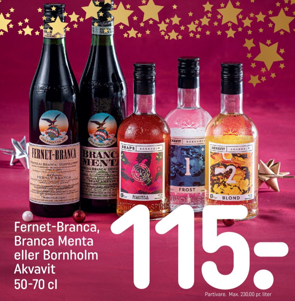 Fernet Branca, Bitter