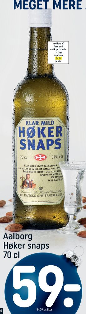 AAlborg Høker Snaps, Snaps