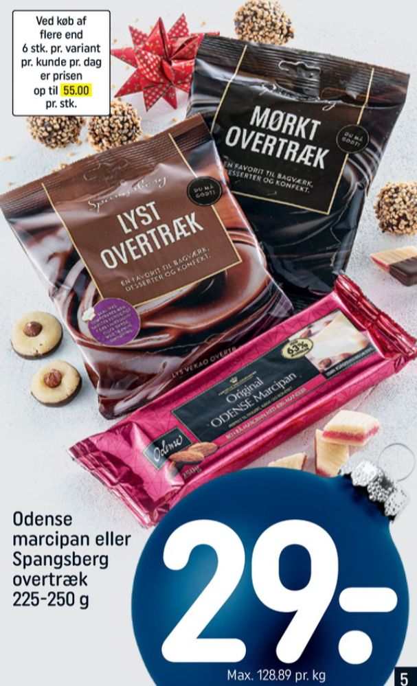 Spangsberg, Overtræksknapper Lyse