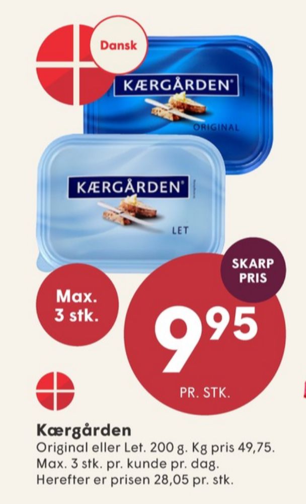 Kærgården, Smørbar Let