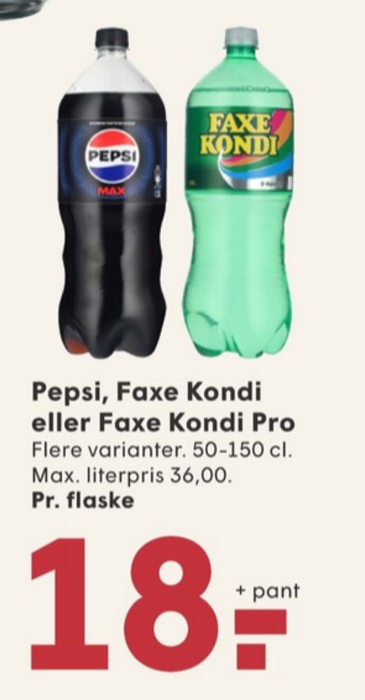 Faxe Kondi 0 Kalorier, Sportssodavand