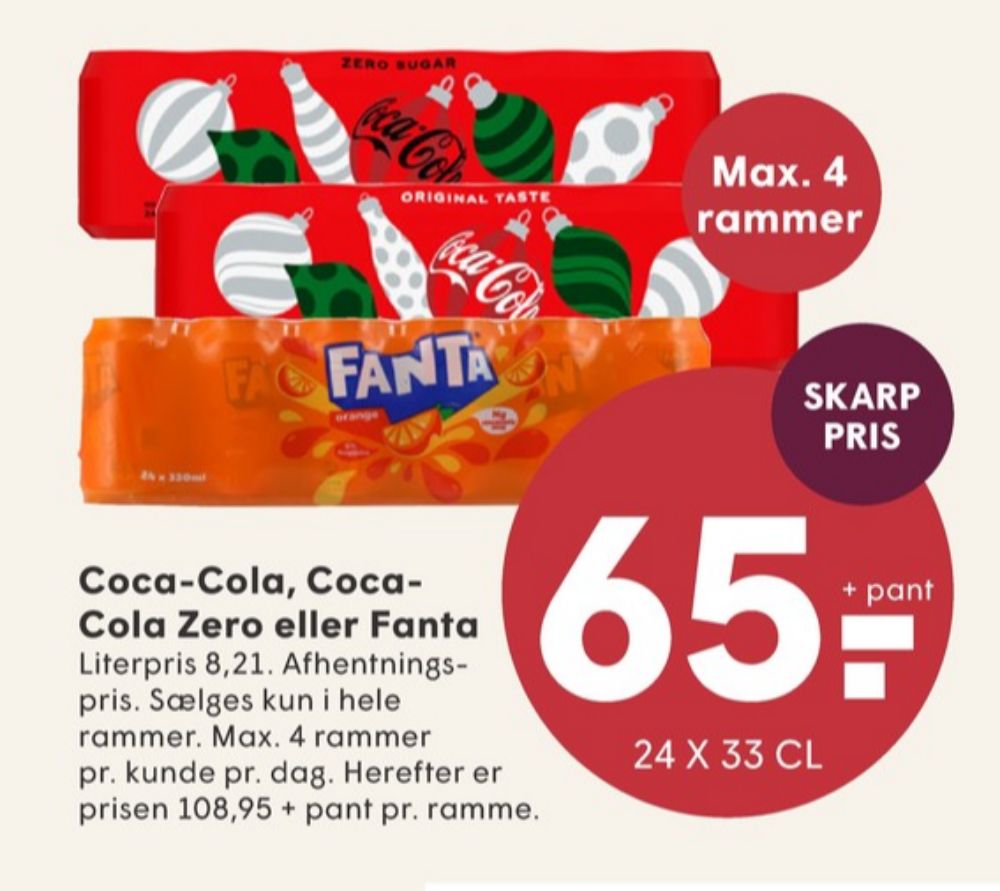 Fanta Orange, Appelsinsodavand 24 pk.
